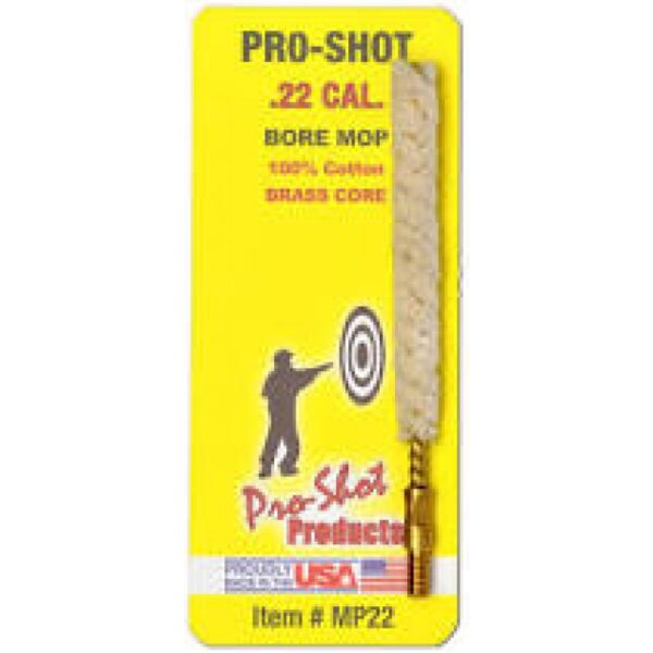 Gun Cleaning Bore Mop .22Cal - Pro Shot (3)